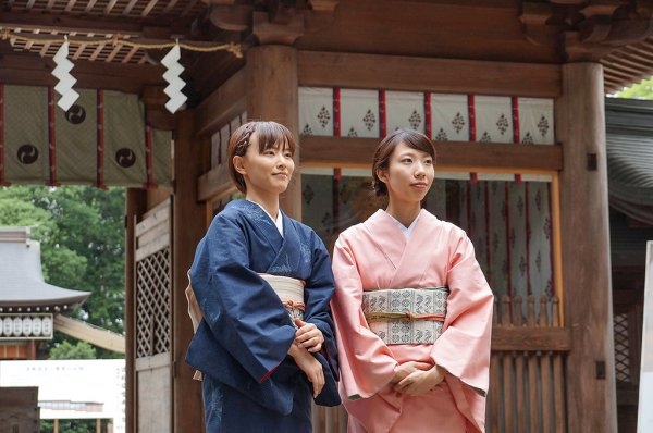 Yuki Tsumugi Kimono Dressing at the Oyama Honba Yuki Tsumugi Craft Museum Visit Tochigi